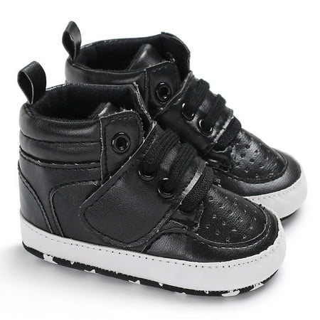 

nsendm Spring And Summer Children Baby Toddler Shoes Boys And Girls Floor Sports Shoes Flat Bottom Little Shoes Girls Black 0 Months
