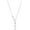 Silver, variant on Rhinestone Star Necklace Stainless Steel Crystal Pentagram Pendant Gold Zircon Star Necklace for Women Long Tassel Y Necklace Fashion Jewelry