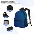 thumbnail image 3 of Easygdp teal blue Mochila Casual para Portátil, Mochila para Escuela, Viajes, Negocios, 3 of 6