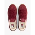 thumbnail image 3 of Tenis Tommy Hilfiger Suede Skater Gamuza Mujer Tinto, 3 of 5