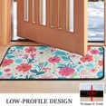 thumbnail image 3 of Pioneer Flower Floral Print Pattern Door Rugs,Washable Non Slip Door Mats Indoor,Decorative Door Mats,Entry Mat Indoor for Entrance,Bedroom,Kitchen,Bathroom,30"x17", 3 of 6