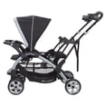 thumbnail image 3 of Baby Trend Infant & Toddler Double Stroller, Sit N' Stand, Stormy, Foldable, 3 of 3