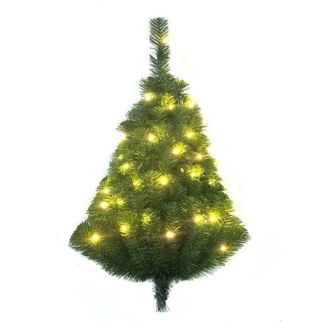 Kurt S. Adler TR2483LED 28 in. Pre-Lit Norway Pine LED Wall Tree