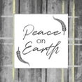 thumbnail image 2 of Grey, Jace 15x15 Black Ornate Wood Framed with Double Matting Museum Art Print Titled - Peace On Earth, 2 of 4