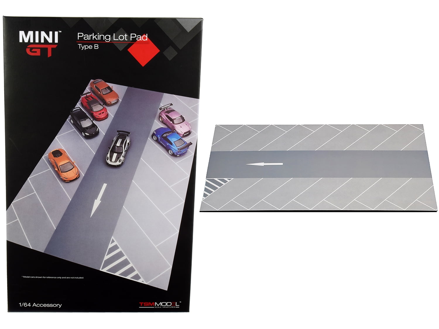 Parking Lot Pad TSM Model 1:64 Parkplatz ca 40x25cm *** Mini GT Parking Lot Pad TSM Model 1:64 Parkplatz ca 40x25cm *** Mini GT