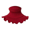 thumbnail image 2 of Bufanda Calentadora de Cuello de Punto de Cuello Alto para Mujer Tela de Prueba +Bufanda Calentadora de Cuello de Punto de Cuello a Zulema bufanda de invierno, 2 of 8