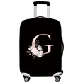 thumbnail image 1 of Housse de Protection pour Bagages Accessoires de Voyage Valise Anti-Poussière Résistante à l'Usure Série Fleur Rose Étui de Protection Mode 2024 8fleur Rose g L, 1 of 6