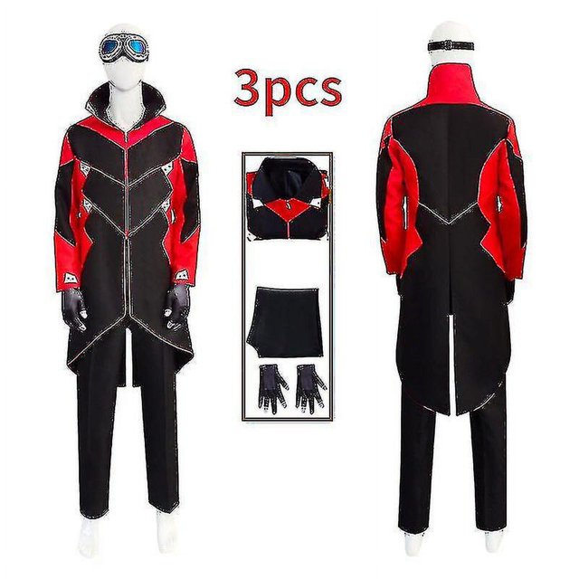 Dr Eggman Et Pants Disfraz Hombre Ivo Nik Trench Uniforme Gafas Gs Ropa