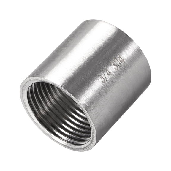 Stainless Steel 304 Cast Pipe Fittings Coupling 3/4 x 3/4 G Female 1pcs