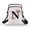 Floral Letter N, variant on HELLHERO Bald Eagle Patriotic Tote Double Zipper Women Shoulder Bag Adjustable Strap for Casual Travel