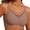 Light Coffee, variant on Womens Wireless Bras V Mesh Comfortable Bralette Supportive Tshirt Bra No Underwire Seamless Push Up