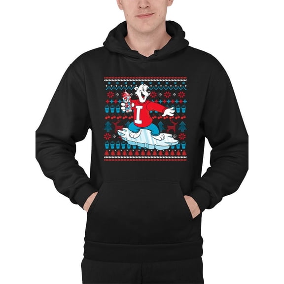 Polar-Bear Holiday Sweater - Festive ICEE Vibes Men's Hoodie