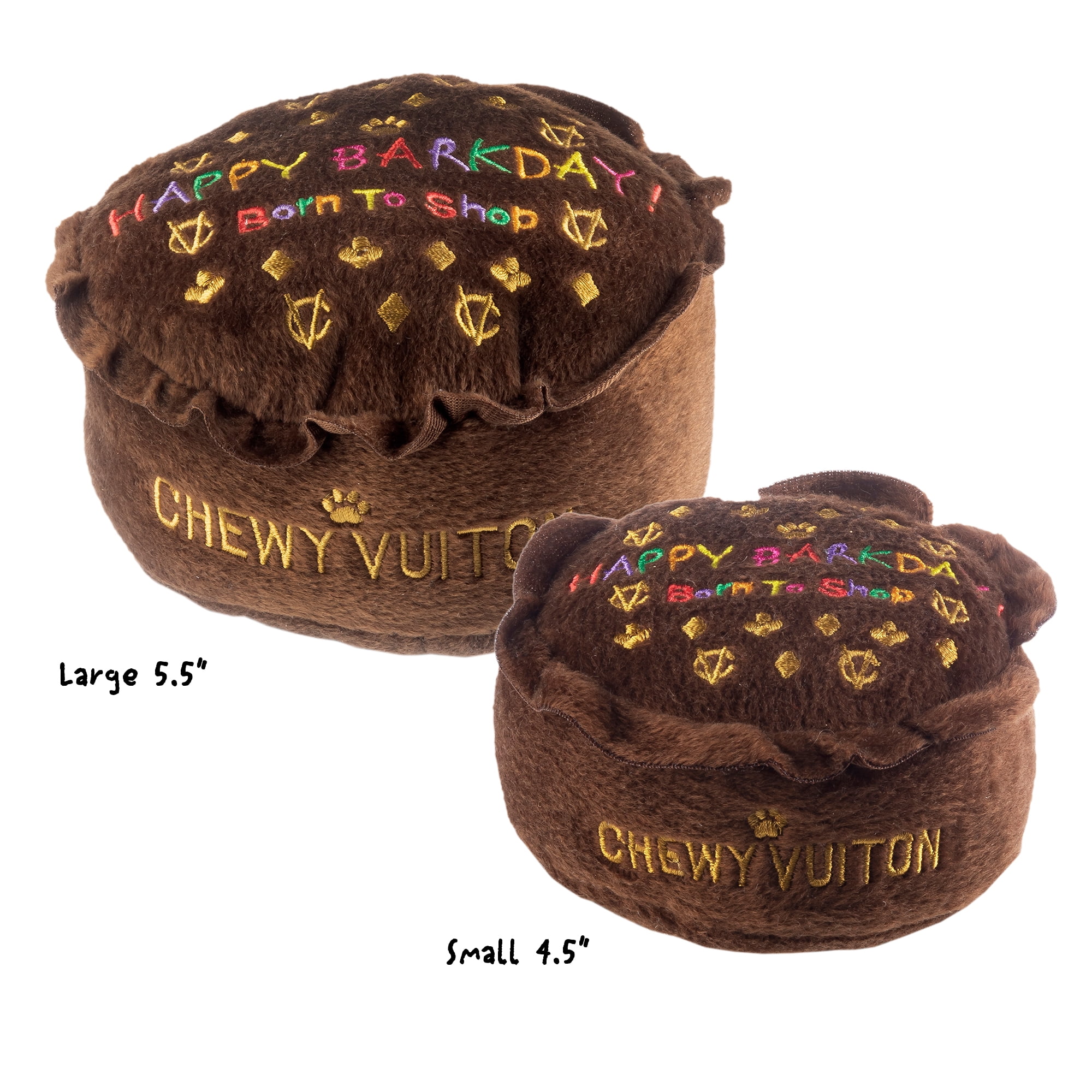 Chewy Vuiton Happy Barkday Cake Toy