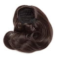 thumbnail image 3 of Fashion Donut Clip-on Dish Hair Bun Drawstring Ponytail Hair Extension Hairpiece Scrunchie Classical, 3 of 6