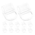thumbnail image 1 of HLONK 12 Pcs Poignées de Store Enrouleur Transparentes Sans Fil Poignées Transparentes pour Stores Clips de Store Enrouleur Poignée de Store Sans Fil, 1 of 8