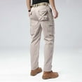 thumbnail image 5 of zfhfof Cargo Pants for Men Multi Pockets Work Pants Lightweight Cotton Stretch Hiking Outdoor Casual Solid Color Trousers, 5 of 9
