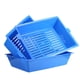 thumbnail image 1 of GOOHOCHY 1 inodoro para gatos con abertura para inodoro, tres en uno, de plástico, de tres capas (azul)., 1 of 8