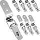 thumbnail image 4 of Cerradura de pestillo de palanca de alta resistencia 72x24mm | Cierre a presión seguro | Hierro galvanizado para cierre de caja, armario, remolque, contenedor | Resistente a la corrosión | Grillete, 4 of 7
