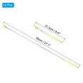 thumbnail image 2 of Uxcell Telescopic Teachers Pointer Stick, 2 Pcs Classroom WhiteBoard Teacher Hand Finger Mini Pointer, Yellow Style 2, 2 of 6