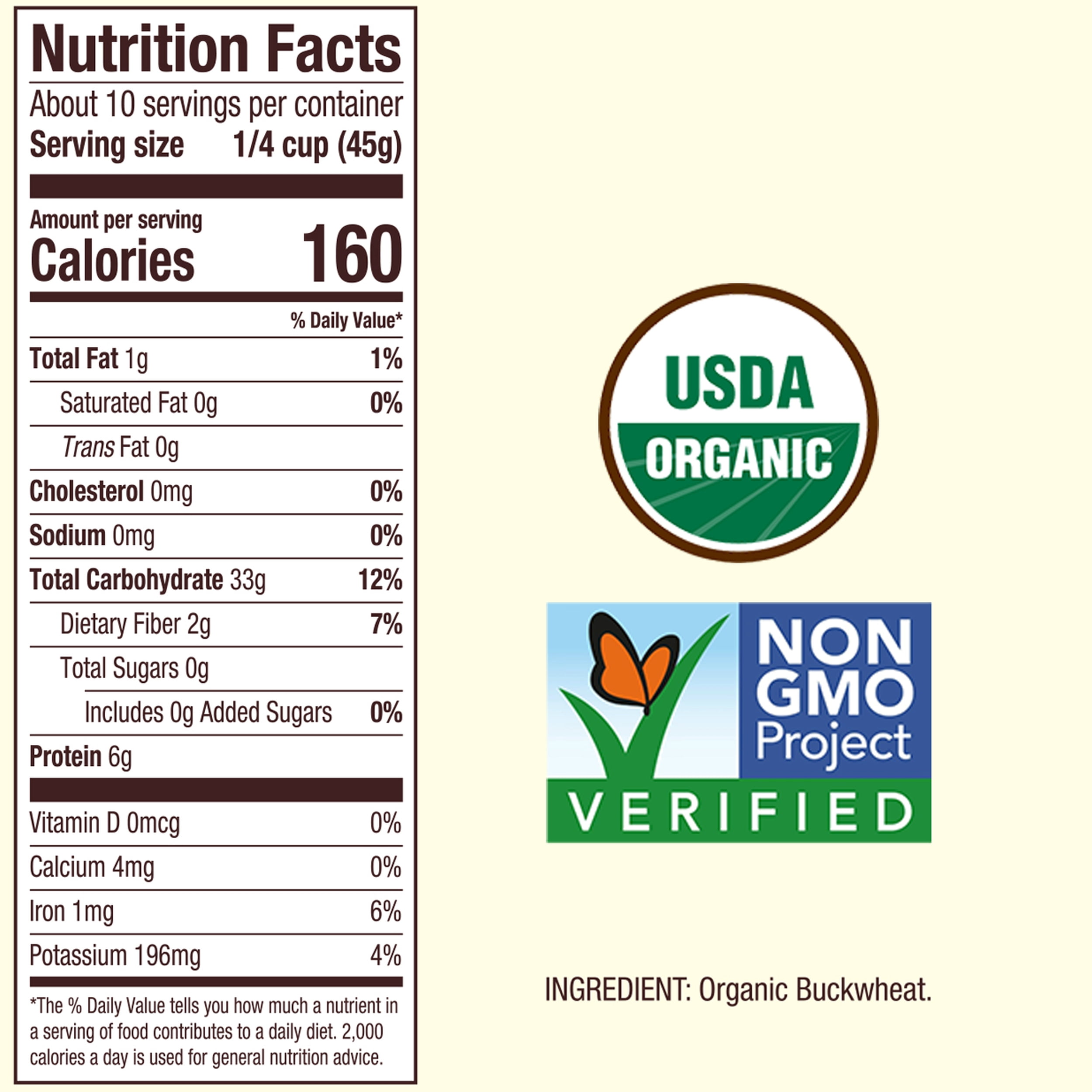Bob's Red Mill Organic Whole Grain Buckwheat, 16 oz
