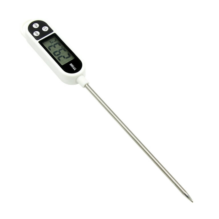 1pc, Food Thermometer, Rotating Digital Candy Thermometer With 10 Long  Probe And Pot Clip, LCD Display, Instant Read Food Meat Thermometer For  Candy