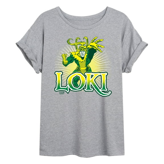 Marvel Loki - Logo - Women's Oversized Graphic T-shirt