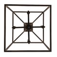 thumbnail image 4 of Meyda 188630 16 in. Kitzi Box Pendant - Wrought Iron, 4 of 7