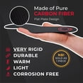 thumbnail image 2 of Mortons Extension Carbon Fiber Insole 1pc | FSA Eligible | Mortons Extension Orthotic Rigid Shoe Insert Carbon Insole Composite Big Toe Insert for Hallux Rigidus, Turf T, 2 of 7