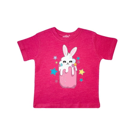 

Inktastic Easter Strawberry Bunny Drink with Stars Gift Toddler Boy or Toddler Girl T-Shirt