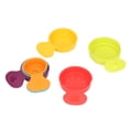 thumbnail image 1 of Juguetes de tazas educativas BuyWeek 6 piezas de tazas de baño apilables con forma de animal, 1 of 14