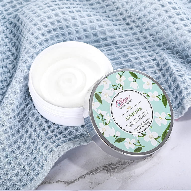 Body & Earth Hand Cream Gift Set with Exfoliating Cream, Shea