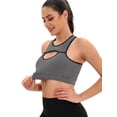 thumbnail image 2 of LELINTA Strappy Sports Bra for Women Sexy Crisscross for Yoga Running Athletic Gym Workout Fitness Tank Tops, 2 of 7
