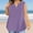 Purple, variant on Tdoqot Womens Plus Size Cotton Tank Tops- Casual V-Neck Sleeveless Soft Summer Shirts Black Size S-5XL
