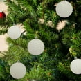 thumbnail image 6 of LSLJS Christmas Balls 6Pcs 3.2" Velvet Shatterproof Hanging Decorations Christmas Ball Ornaments for Xmas Tree Party Holiday Party Decorations, Christmas Decorations, 6 of 6