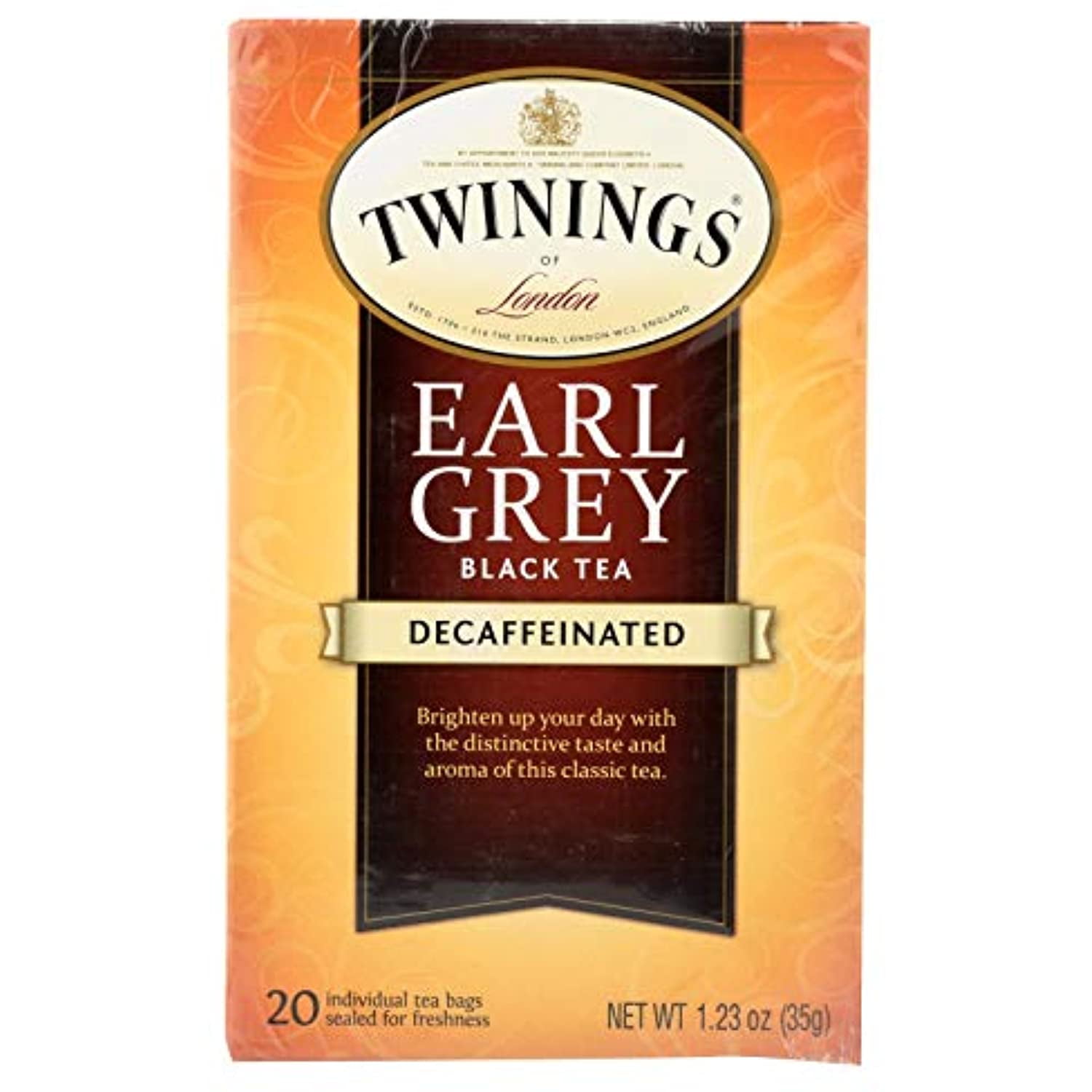 Twinings Tea, Tea,Decaf,Earl Grey 20 Bag