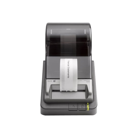 Seiko Instruments Smart Label Printer 650 - Label printer - thermal paper - Roll (2.3 in) - 300 dpi - up to 236.2 inch/min - USB
