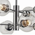 thumbnail image 6 of Trans Globe Lighting Pnd-2125 Clusters 8 Light 26" Wide Pendant - Black, 6 of 7