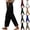#03 Black, variant on Womens Flowy Satin Pants Elastic Drawstring Waist Side Slit Hem Wide Leg Trousers Silky Smooth Lightweight Side Pockets Summer Casual Bottoms, XL, #03 White