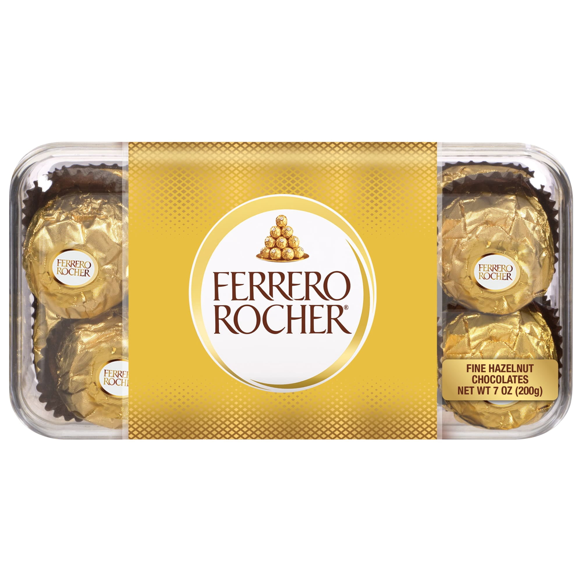 ferrero rocher 16粒入り×12個 Ferrero Rocher, Gourmet Hazelnut Milk Chocolate Gift Box, 16 ct, 7