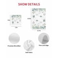 thumbnail image 7 of Green Coastal Kitchen Dish Towels for Drying Dishes Set of 2, Summer Eucalyptus Leaves Beach Ocean Starfish Conch Waffle Weave Microfiber Hand Tea Bathroom Towels Quick Dry Absorbent Towel 15.7x23.6, 7 of 7