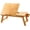 Bamboo, variant on Laptop Desk, Height & Angle Adjustable Lap Desk Bed Tray Table, Foldable Laptop Table with Drawer, Mouse Pad, Tablet & Phone Slots for Working Reading Writing Eating, Black Walnut