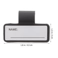 thumbnail image 4 of Étiquette d'Identification en Plastique 5 Pcs 1.8 Po, 4 of 9