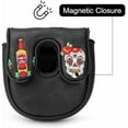 thumbnail image 5 of Golf Mallet Putter Cover, Sugar Skull Magnetic Closure Headcover Premium Leather Golf Club Head Covers Fits Golf DF3 Putter, Mallet Putter Headcover$$Sport & Recreation Other, 5 of 9