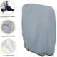 thumbnail image 2 of Fundas para sillas plegables Funda para asiento de jardín al aire libre Funda antipolvo impermeable para muebles de jardín Gris 94*34*96 cm, Funda antipolvo para silla plegable Oxford para exteriores, 2 of 5