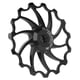 thumbnail image 5 of Polea de cambio trasero de aleación de aluminio negra con cojinete de cerámica de 15T para bicicletas de montaña, 5 of 8