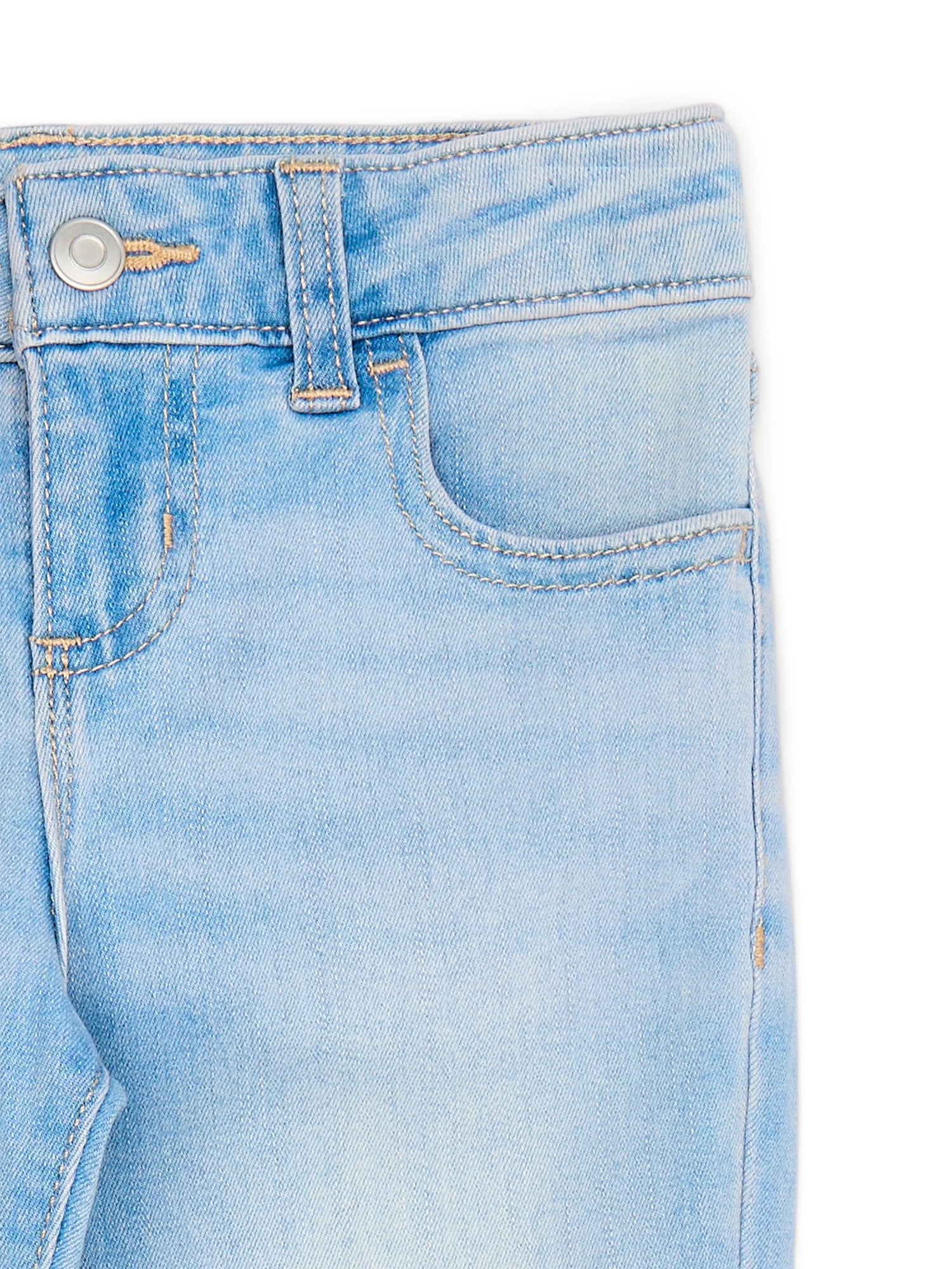 Wonder Nation Girl's Straight Leg Jeans, Sizes 5-18 & Plus