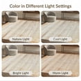 thumbnail image 7 of ODIKA 3'x5' Washable Throw Rug Stain Resistant, Low Profile, Non-Slip Spotted Vintage Abstract Inspired Motif Salt Speckled Southwestern for Entryway, Kitchen, Mudroom, 7 of 7