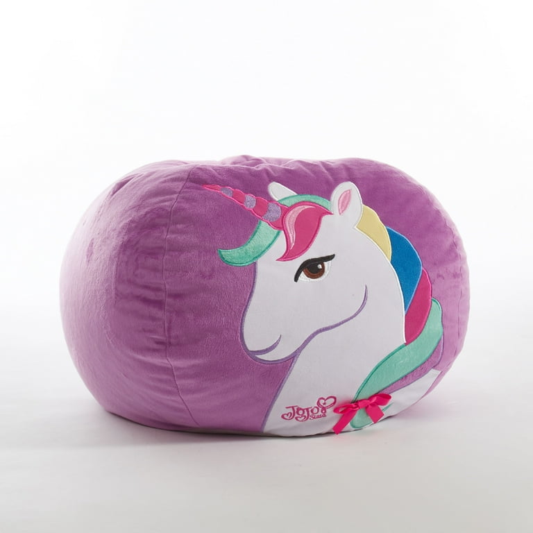 Nickelodeon JoJo Siwa Figural Round Bean Bag Chair Walmart