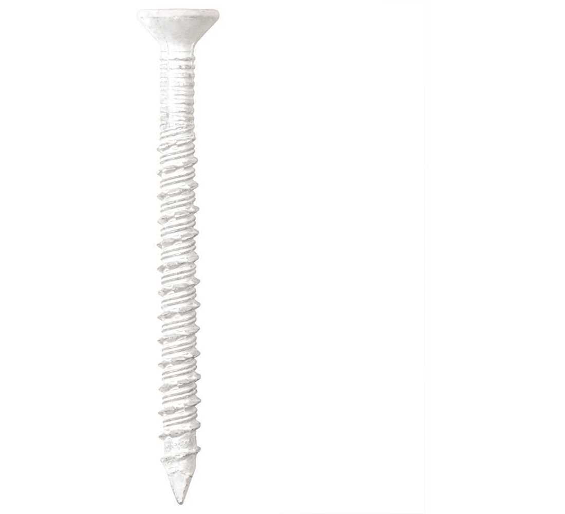 Tapcon 24391 1/4 in. x 3-1/4 in. White Ultrashield Phillips Flat-Head Concrete Anchors - pack of 75