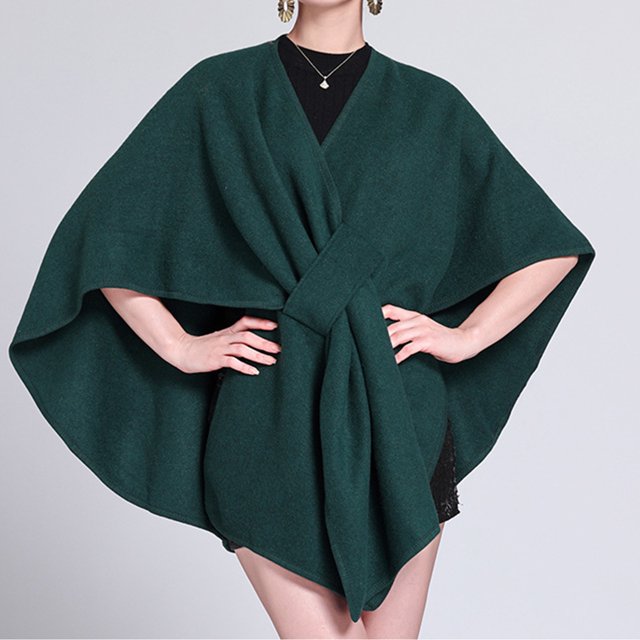 Amzcrzy Cardigans pour Femmes Mode Tendance Blouse Décontractée pour Femmes Uni à Capuche Couleur Col Rond Cape Cardigan Vestes pour Femmes Hauts à Manches Longues pour Femmes Veste pour Femmes Vêtements pour Femmes